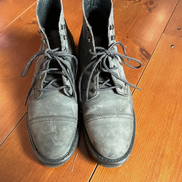 Thursday Boots Men’s Gray Captain Lace Up Size 8 - Picture 1 of 7